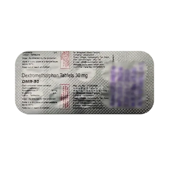 dmr 30mg tablet 10's